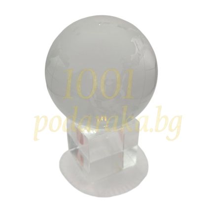 Глобус на стойка кристал